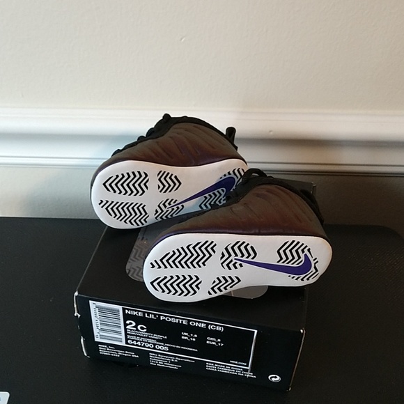 ๐ Sold Infant Nike Posite Sneakers! NWT - Picture 7 of 8